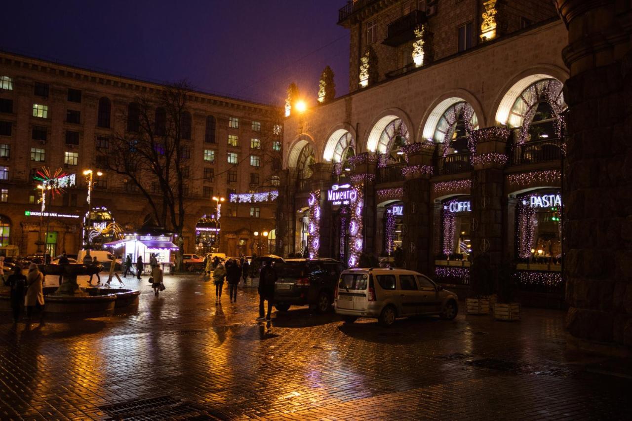 קייב 911 Apartments Khreshchatyk מראה חיצוני תמונה