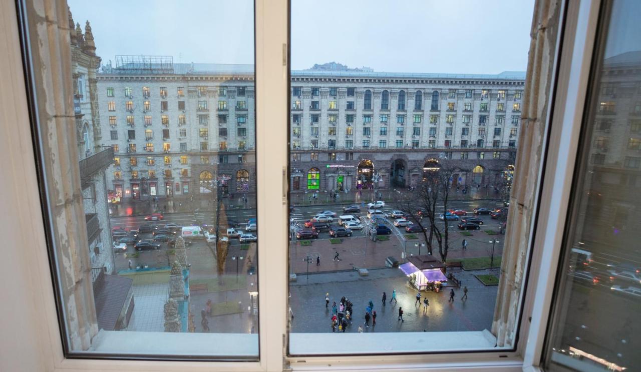 קייב 911 Apartments Khreshchatyk מראה חיצוני תמונה